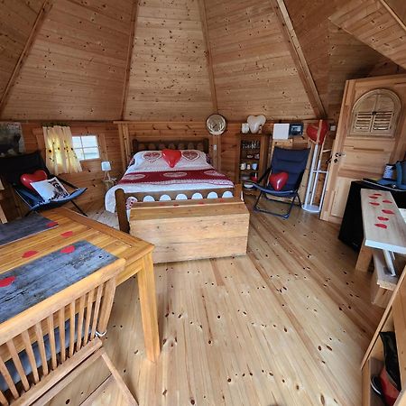 Chalet-Sauna-Evasion Nature Et Bien-Etre Gosnay Exterior foto
