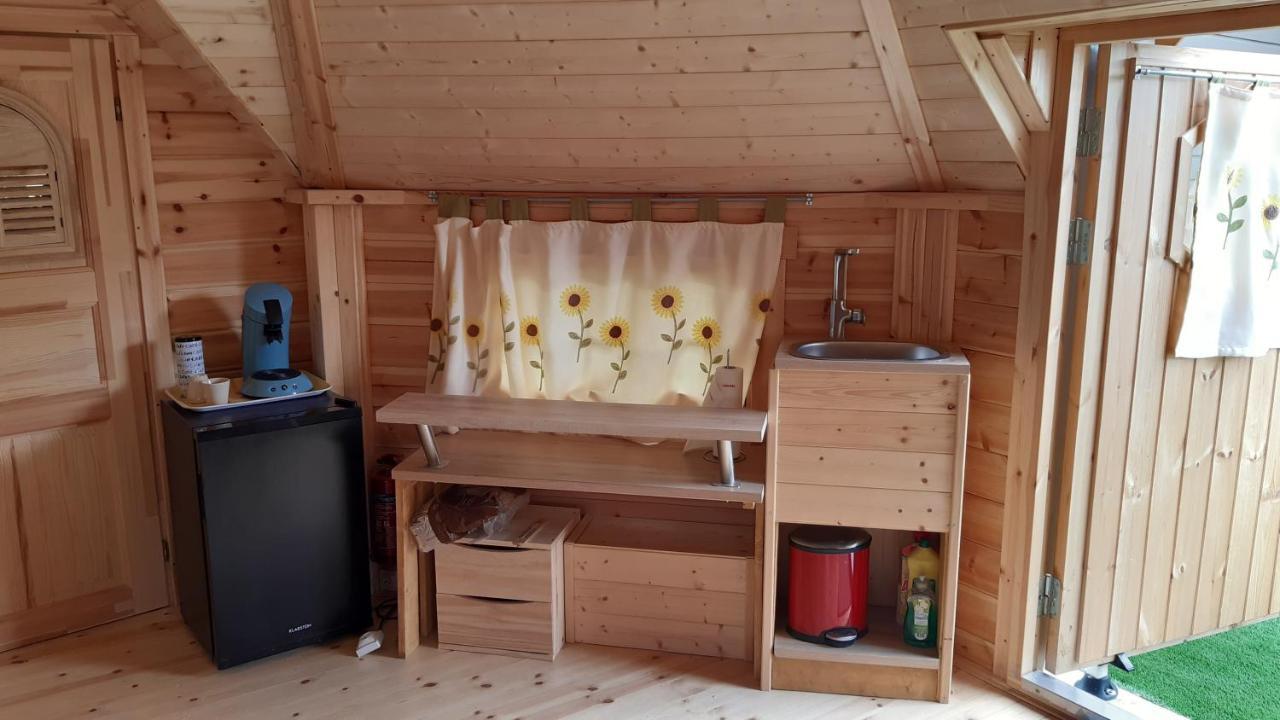 Chalet-Sauna-Evasion Nature Et Bien-Etre Gosnay Exterior foto