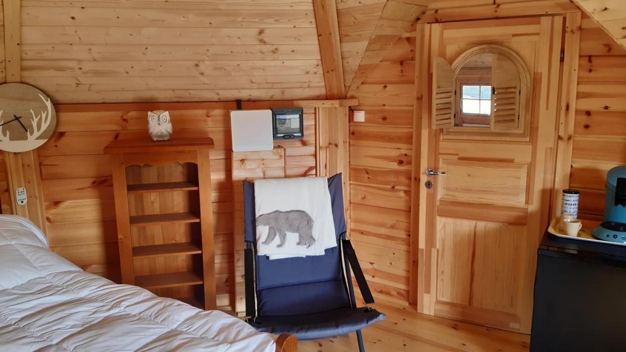 Chalet-Sauna-Evasion Nature Et Bien-Etre Gosnay Exterior foto