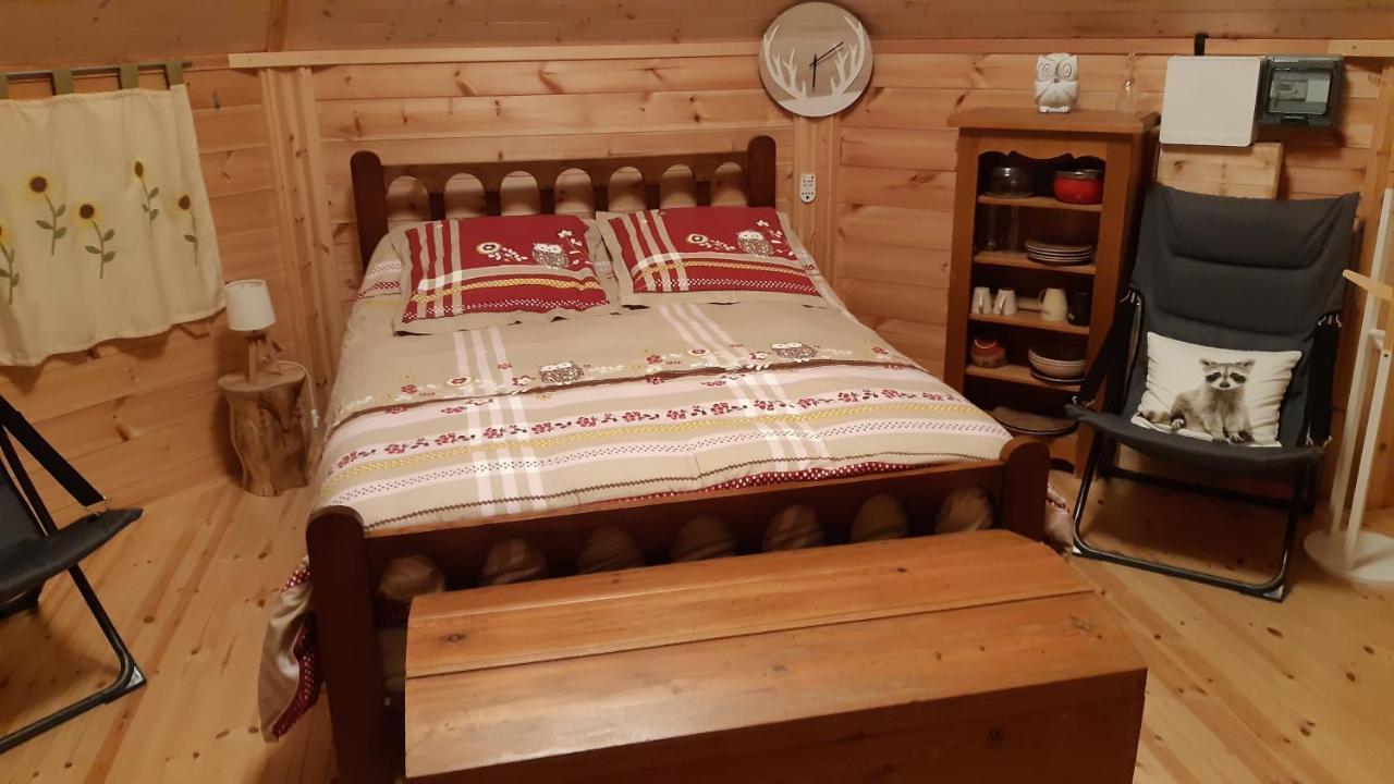 Chalet-Sauna-Evasion Nature Et Bien-Etre Gosnay Exterior foto