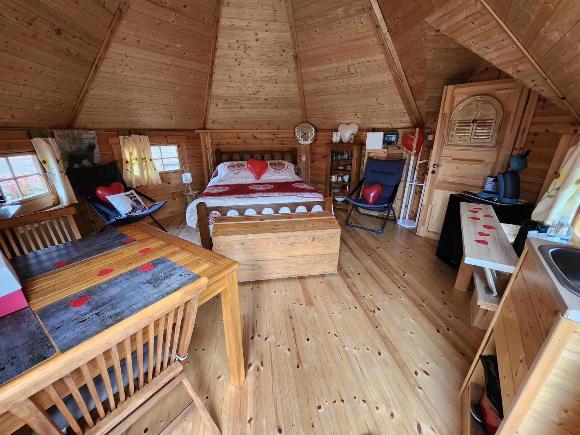Chalet-Sauna-Evasion Nature Et Bien-Etre Gosnay Exterior foto
