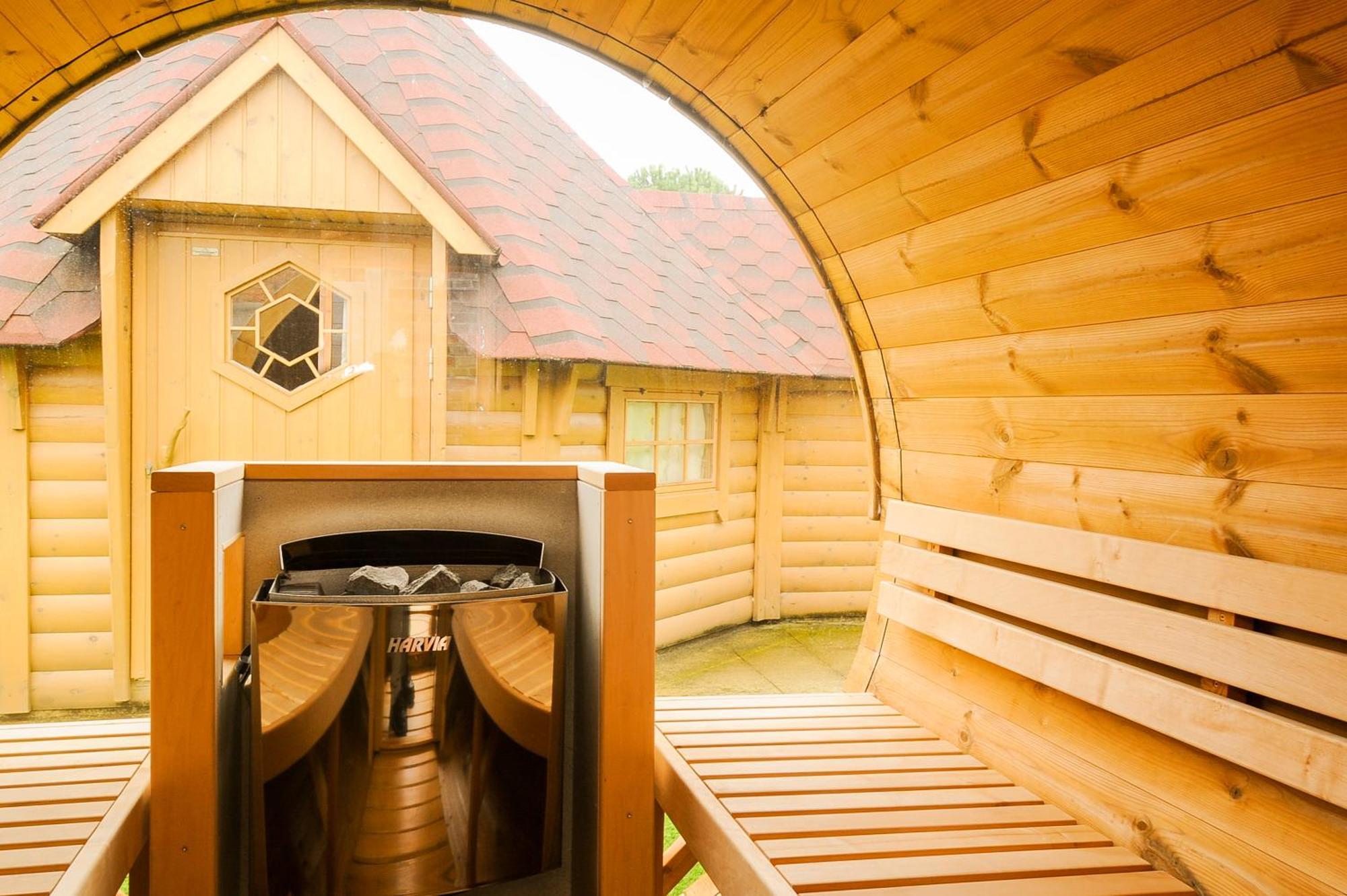 Chalet-Sauna-Evasion Nature Et Bien-Etre Gosnay Exterior foto